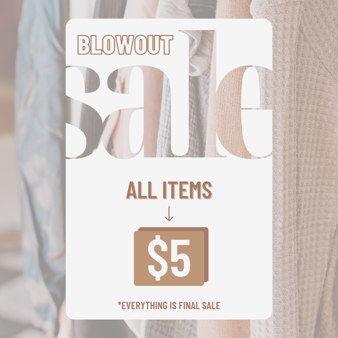 The Summer Blowout Sale