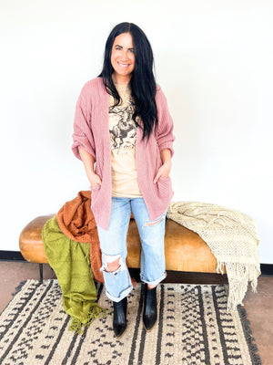 The Samantha Oversized Cocoon Cardigan