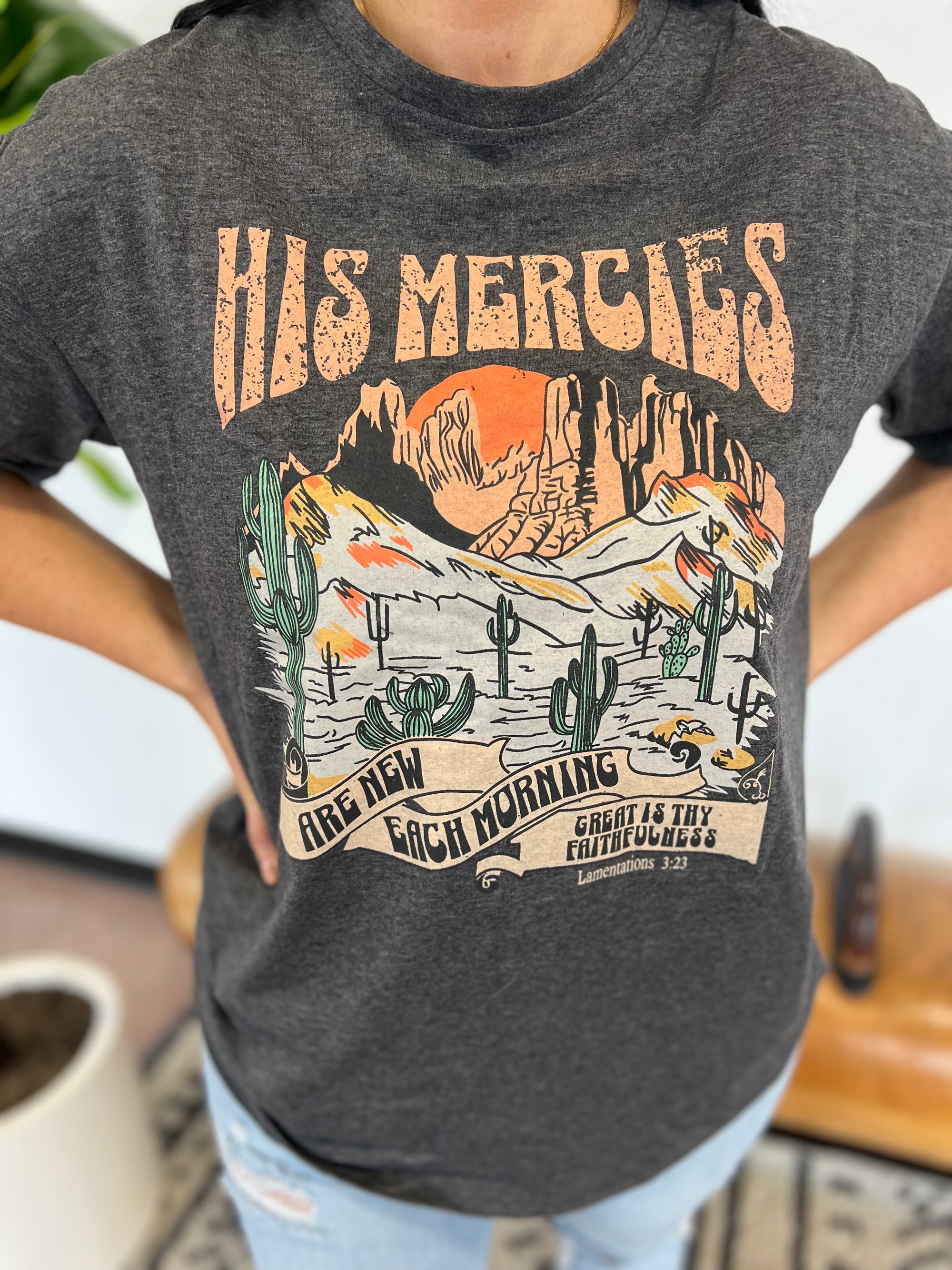 The "His Mercies" Graphic Tee