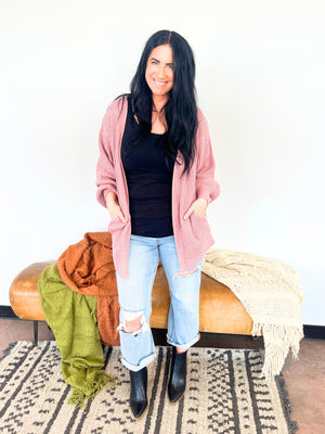 The Samantha Oversized Cocoon Cardigan