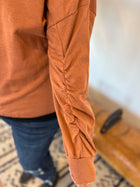 The Carrie Sweatshirt - Rust