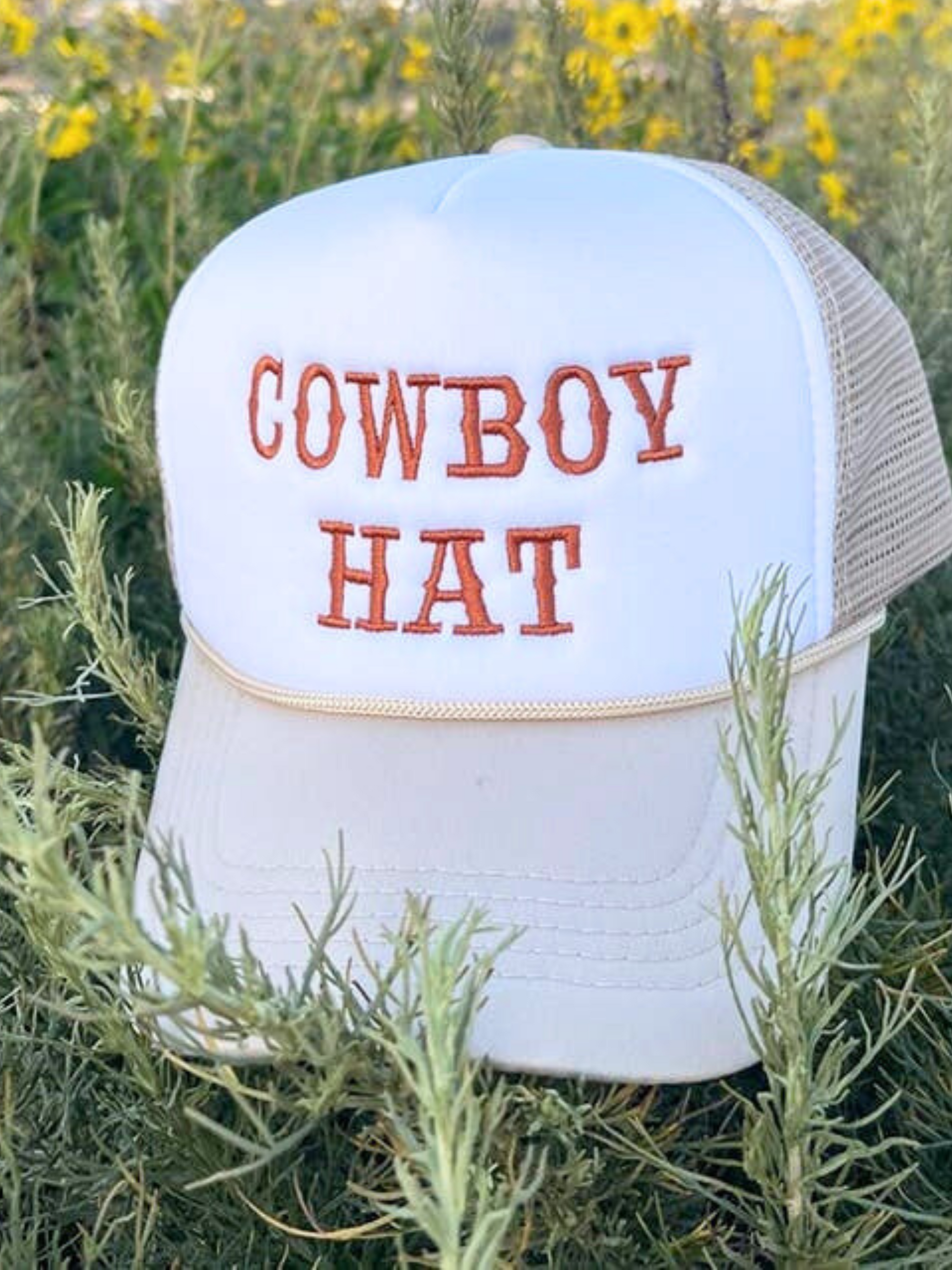 The Cowboy Hat Ballcap - Tan
