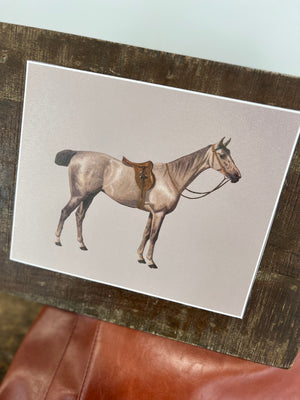 Equestrian Canvas Wall Art - Multiple Options
