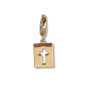 Cut-Out Cross Charm