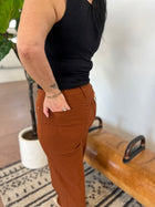 The SJ Perfect Wide Leg Pant - Copper