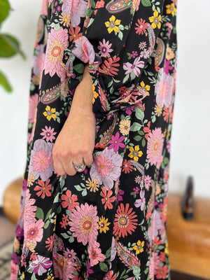 The Betty Boho Chic Floral Dress