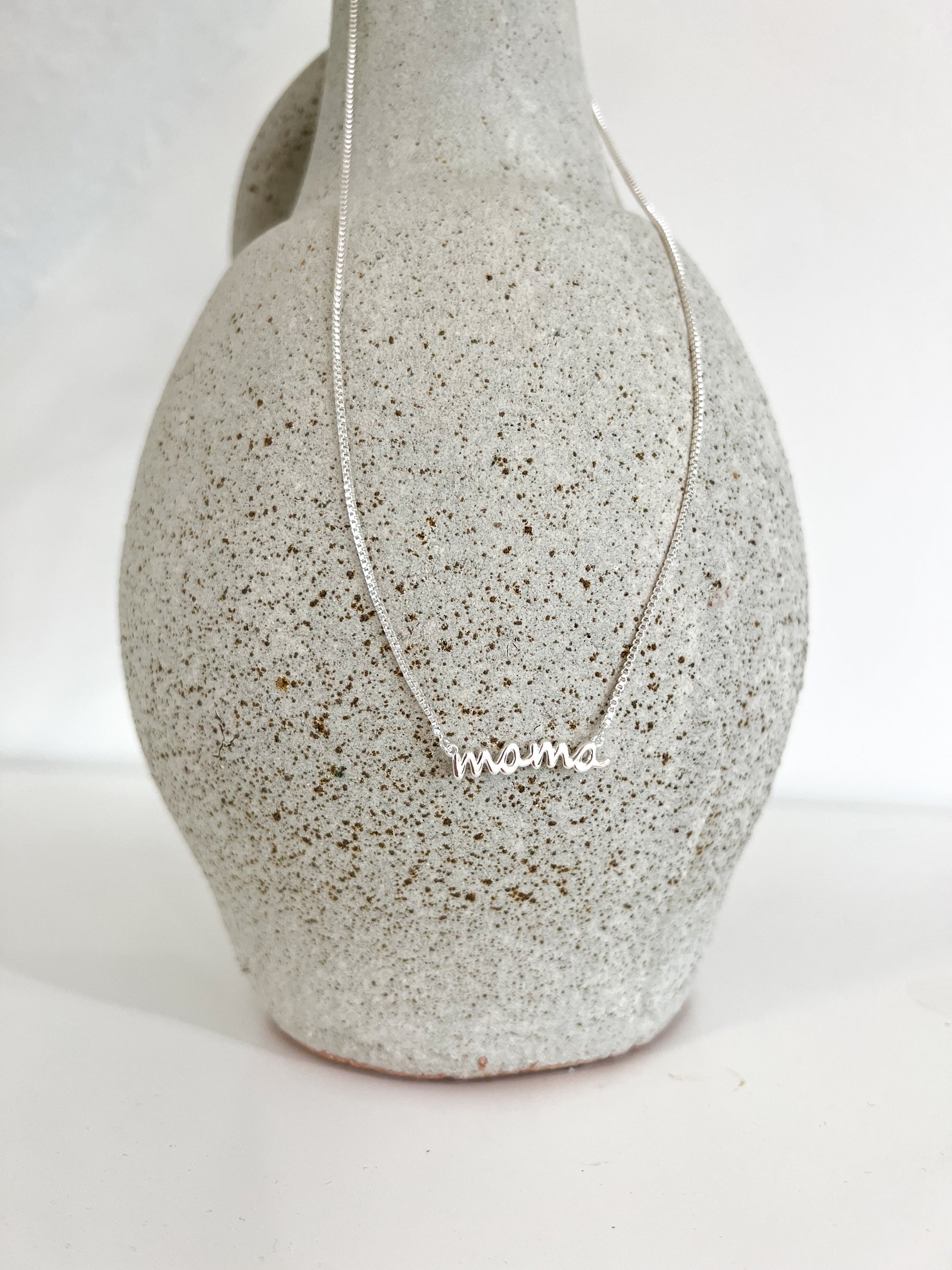 The Mama Necklace - Silver