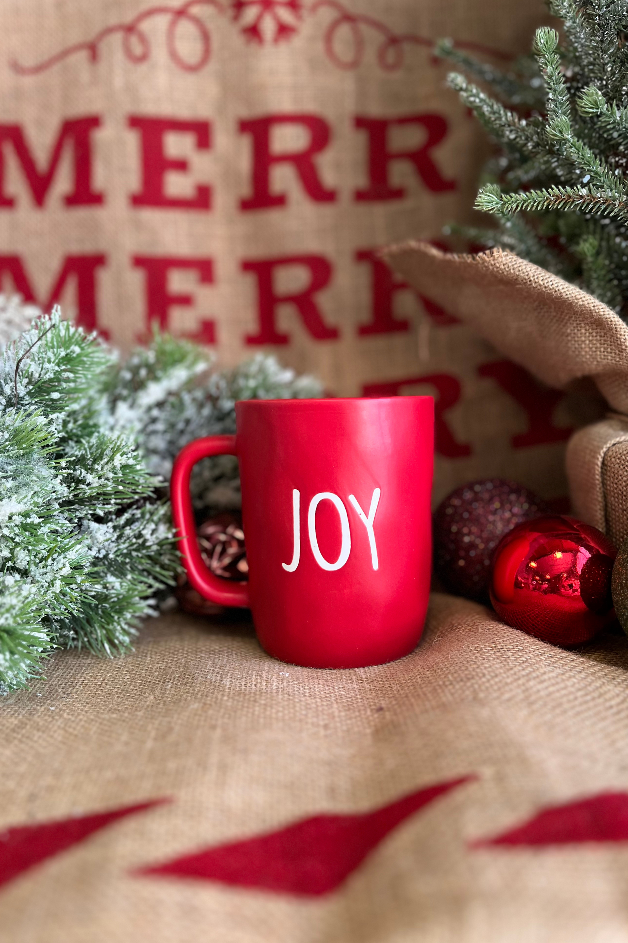 Red Noel/Joy Mug