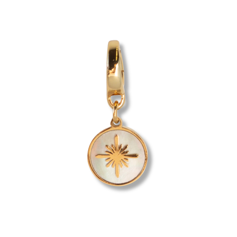 Mother of Pearl Star Charm