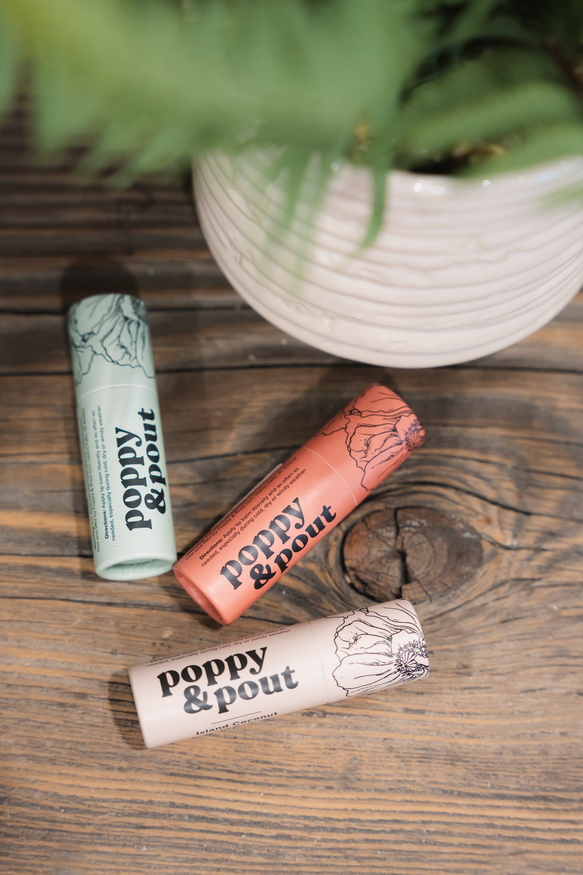 Poppy & Pout Lip Balm - Multiple Options