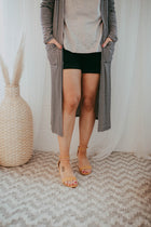 The City Lights Cardigan - Black and White Stripe-Womens Tops-Sweet {Jolie}