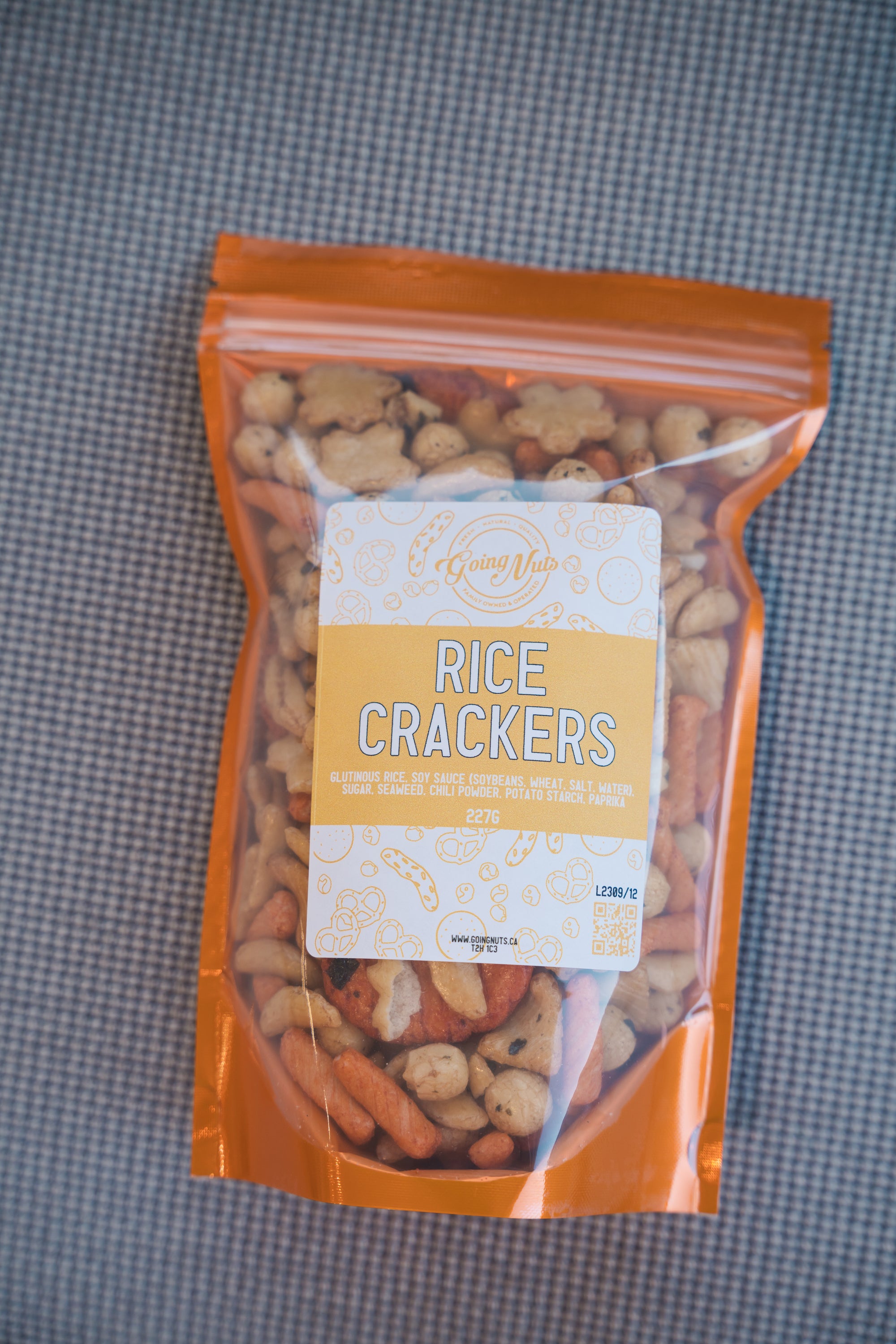 Going Nuts Rice Crackers